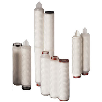 0.22 밀크론 수소공성 PTFE 막 필터 카트리지는 강한 촉매성 액체