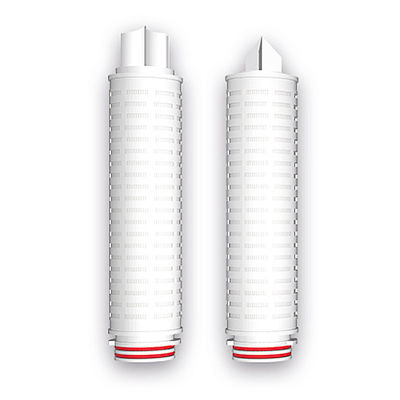 0.22 밀크론 수소공성 PTFE 막 필터 카트리지는 강한 촉매성 액체