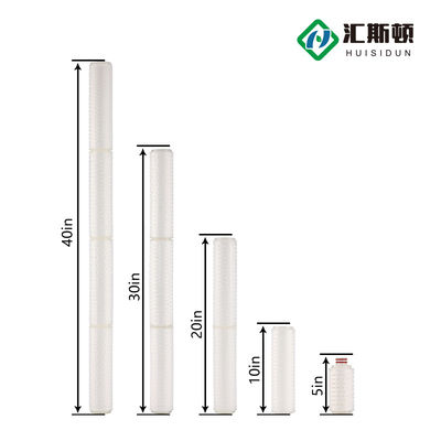 1kg 무게 5인치 PP 플레이트 폴리프로필렌 물 필터 카트리지는 호텔 객실