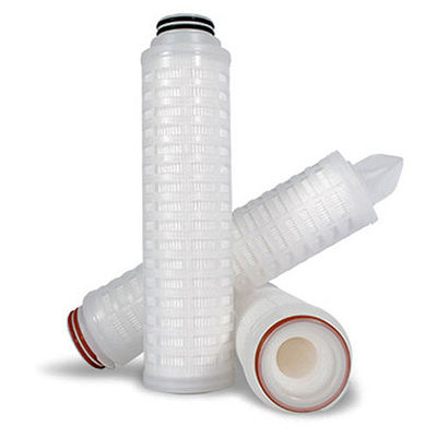 20 인치 40 인치 높은 흐름 비율 PP 플레이트 필터 카트리지는 PLC 물 정화