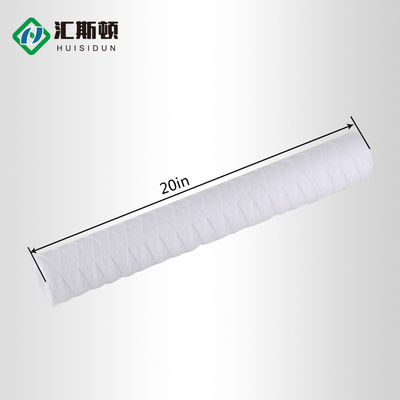 20in*2.5in 폴리프로필렌 스트링 상처 물 필터 카트리지는 페인트 필터링
