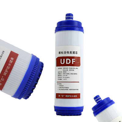 코코넛 셸 활성 탄소 물 필터 카트리지는 10 인치 20 인치 알칼리 Udf