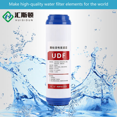 코코넛 껍질용 10인치 Udf 곡성 탄소 액티베이션 탄소 필터