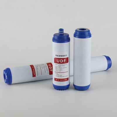 20 인치 UDF 코코넛 셸 상업용 수정기 활성 탄소 필터 코어