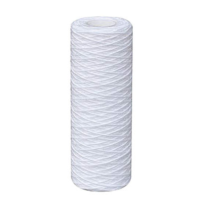 10 인치 1 KG 무게 물 처리 스트링 상처 퇴적 필터 카트리지는 음료