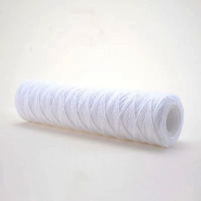 10 인치 1 KG 무게 물 처리 스트링 상처 퇴적 필터 카트리지는 음료