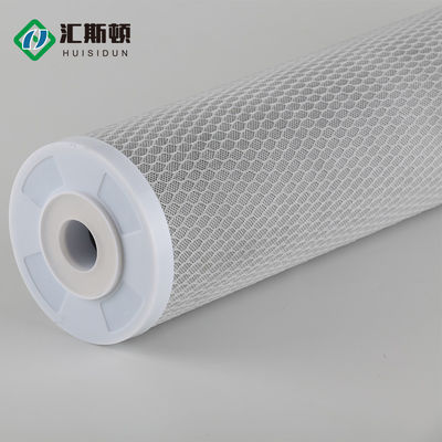252mm 70mm CTO 압축 시너지 활성 탄소 물 필터 카트리지는 필터링