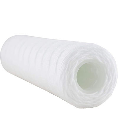10" 5m 물 필터 PP 스트링 상처 필터 카트리지는 비디오 출입 검사