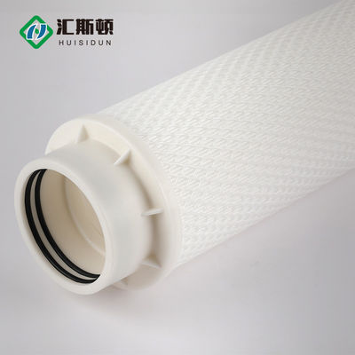 0.2 Um PTFE 열 결합 PP 큰 흐름 접는 물 필터 카트리지