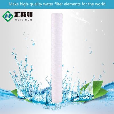0.8kg PP 스트링 상처 필터 카트리지는 효율적인 산업용 수처리를 위해