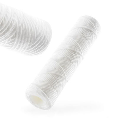 20-40 인치 산업 스트링 상처 식품 음료용 폴리 프로필렌 필터 카트리지